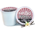 InfuSio Vanilla Crème Medium Roast, 96 Count Pods for Keurig K-Cup Brewers, Compatible with 2.0, Premium Roasted Coffee