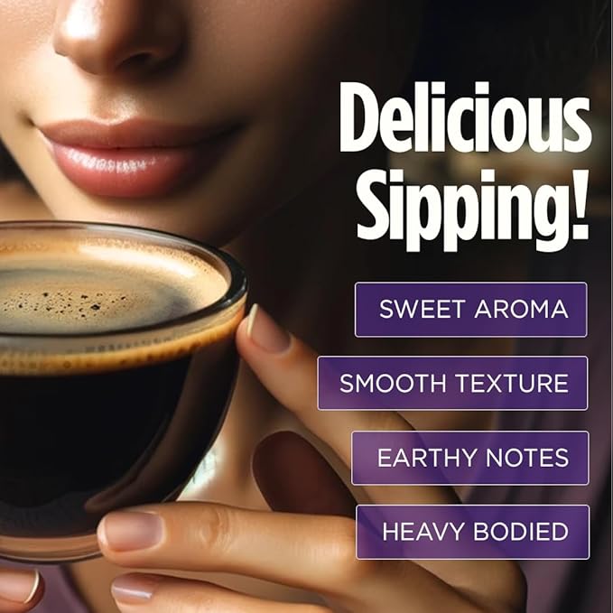 VitaCup Focus Mushroom Coffee Instant Packets, for Memory & Clarity Support, w/Fiber, Chaga, Lion’s Mane, D3, B Vitamins, Medium Roast, 100% Arabica & Robusta Coffee in Single Serve Sticks, 24 Ct