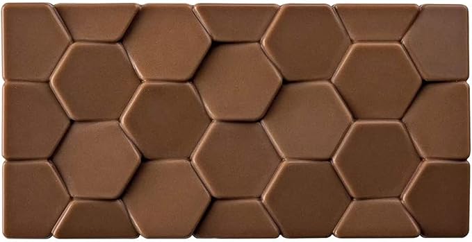 C-CO 6 in 1 Silicone Break Apart Chocolate Bar Mold, Silicone Molds for Wax Melts Non Stick Homemade Protein and Energy Bar Mould, Pack of 2
