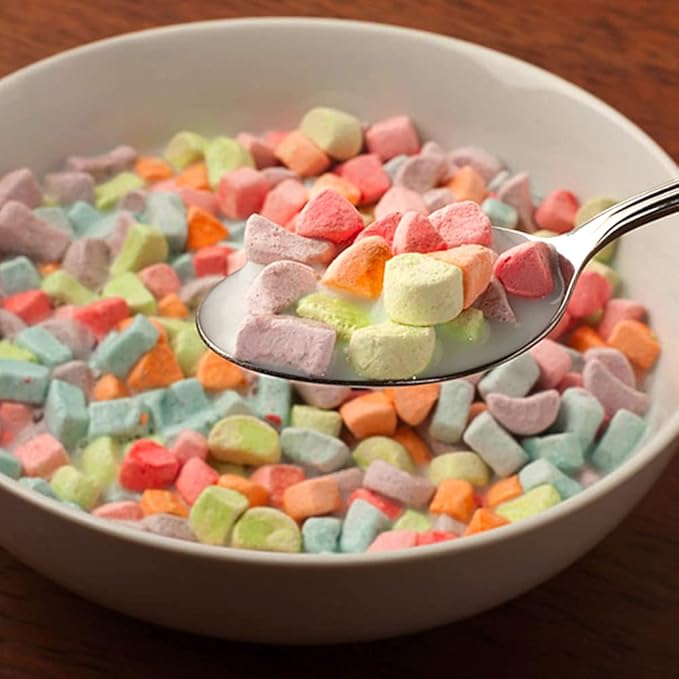 By The Cup Assorted Dehydrated Cereal Marshmallow Bits, 3 lb bulk bag