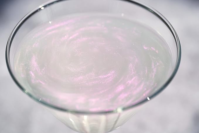 BREW GLITTER Edible Glitter For Drinks, Cocktails, Beer, Garnish Glitter & Beverages | KOSHER & HALAL Certified | 100% Edible & Food Grade | Vegan, Gluten, Nut Free (45g Shaker, Pink Iridescent)