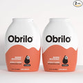 Obrilo Water Enhancer Liquid Flavoring Drops - ZERO Sugar/Calorie, Dye Free, Naturally Flavored Drink Syrup, 2.0 fl oz x 2 Bottles for Kids & Adults (Mango Grapefruit)