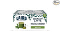 Laird Superfood Instant Latte Matcha, Non-Dairy, Superfood Creamer, Gluten Free, Non-GMO, Vegan, 15pk Sachets