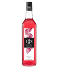1883 Rose Syrup for Drinks, Made in France, 1 Liter Glass Bottle