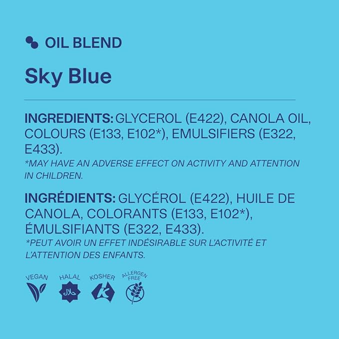 Colour Mill Oil-Based Food Coloring, 20 Milliliters Sky Blue