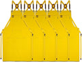 5 Pack Kitchen Apron, Work Apron, Canvas, Multiple Pockets, Gardening, Painting, BBQ, Artist, Carpenter, Sizes M to XXL, Yellow