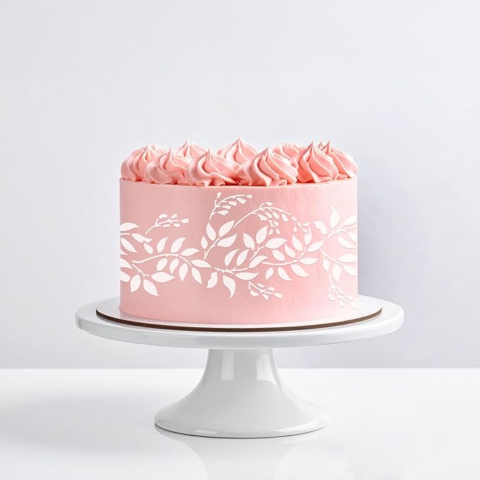 Long Border Cake Stencil, 4" x 12.75" (JUNTA)