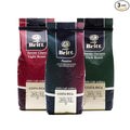 Café Britt® - Costa Rican Blends Mixed Bundle Coffee (12 oz.) (3-Pack) - Whole Bean, Arabica Coffee, Kosher, Gluten Free, 100% Gourmet & Light, Medium Dark & Dark Roast