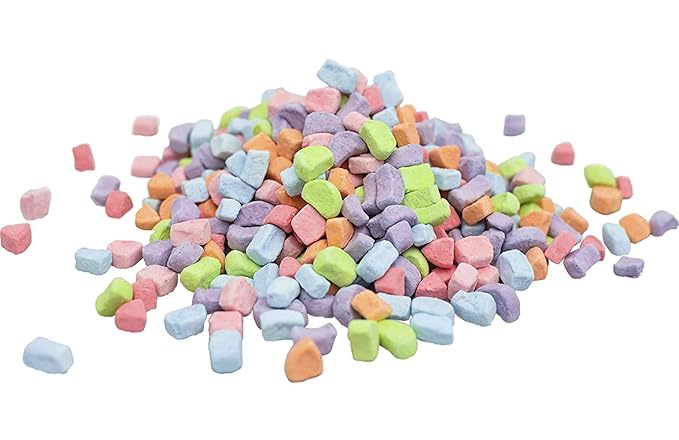 By The Cup Assorted Dehydrated Cereal Marshmallow Bits, 3 lb bulk bag
