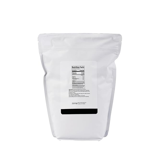 Minimalist All Purpose Flour, Ideal for Baking and Cooking, Packaged in a Refillable Bag (3 Pound)