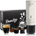 H02 PRO Portable Electric Espresso Maker, Small Coffee Machine Compatible with Nespresso Capsule Original Pods & Ground Coffee, Mini Travel Size for Camping, Hiking, RV, Office, w/Gift Box
