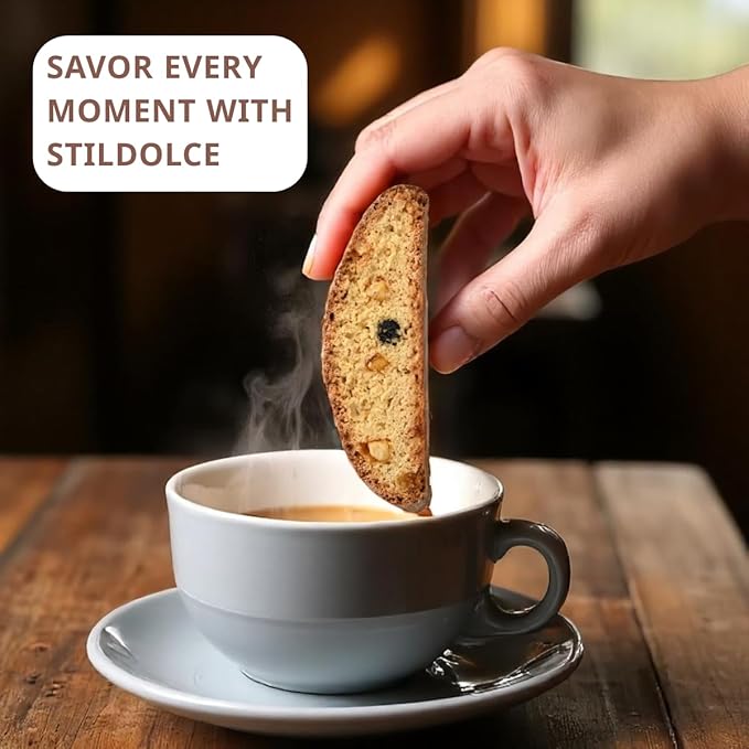 Italian Semi-Soft Chocolate Biscotti | Made in Tuscany, Italy | Stildolce Traditional Authentic Biscuits, Pack of 2
