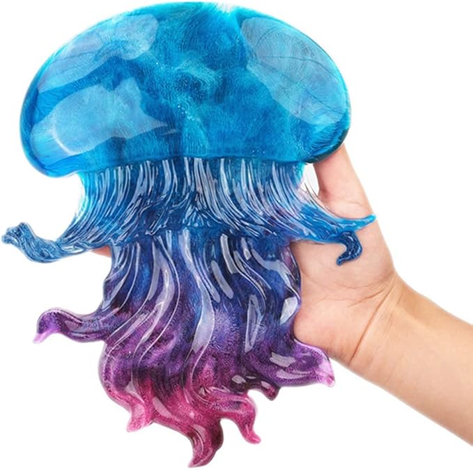 Octopus Resin Mold, Gasusen 3D Large Sea Animals Octopus Silicone Molds for Epoxy Resin Casting, Wall Hanging Ornaments, Home Decor, Halloween Christmas Gifts, DIY Craft