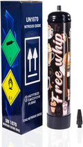 640g Cream Chargers 1.1L 99.99% Purity Food Grade Premium Whip Cream Cartridge With Nozzle(1 Cylinder)
