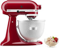 KitchenAid Ice Cream Maker Attachment Stand Mixer, 2 Quart, White