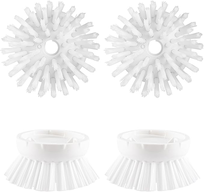 4 Pack Soap Dispensing Palm Brush Refills, Palm Brush Replacement Head, Palm Brush Refill Head, Palm Brush Refill for OXO Good Grips Soap Dispensing Palm Brush