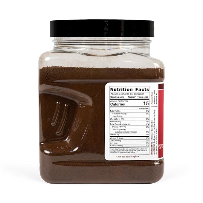 Hoosier Hill Farm Pure Espresso Powder, 8oz (Pack of 1)