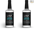 LAVA Premium Sugar Free Simple Syrup, Keto Friendly, Zero Sugar, Zero Carbs, Zero Calories, Sugar Substitute Sweetener, 33.8oz (1-Liter, 2-Pack)