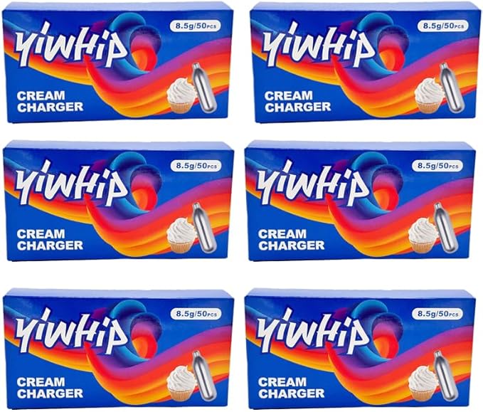 pleasantly surprise genuine products yiwhip 8g Premium Recyclable Steel Whipping Gas Cartridges Made for Cream Dispenser - Pure with Long Shelf Life (6)