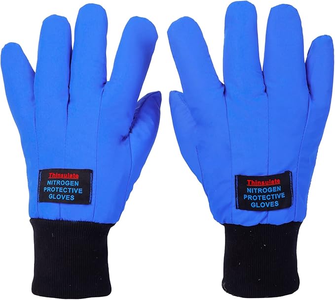 Cryogenic Gloves Low Temperature LN2 Liquid Nitrogen Protective Gloves Cold Storage Safety Frozen Gloves-