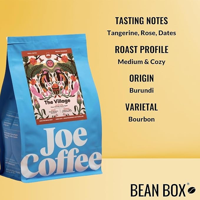 The Village - Roasted by Joe Coffee Company - Whole Bean Coffee - 6 Ounce Bag