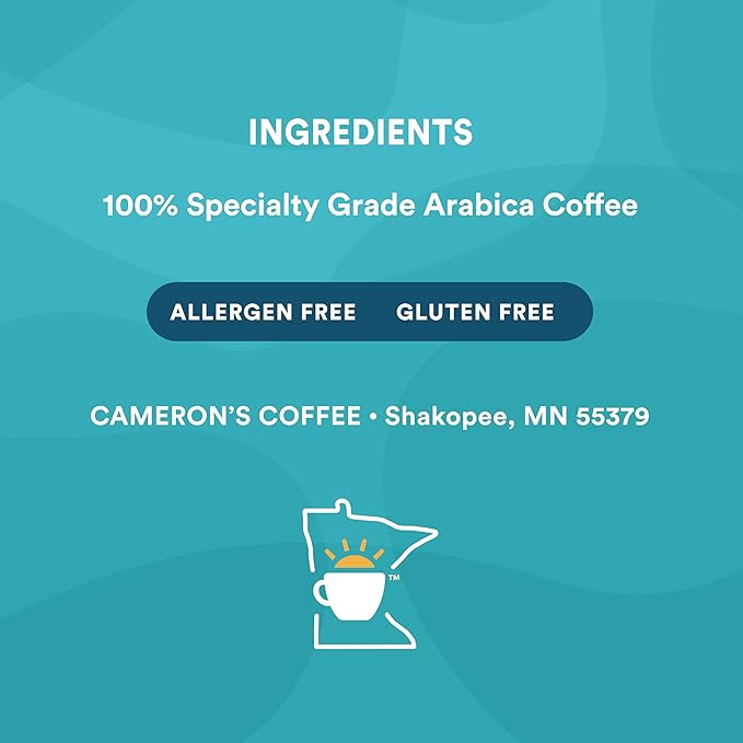 Cameron's Coffee Roasted Ground Coffee Bag, Breakfast Blend, 12 Ounce (Pack of 6)