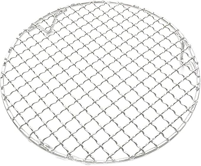 6.5" Round Cooling Rack Baking 304 Stainless Steel Versatile Steaming Grilling Fit Air Fryer,Cake Pan, Oven