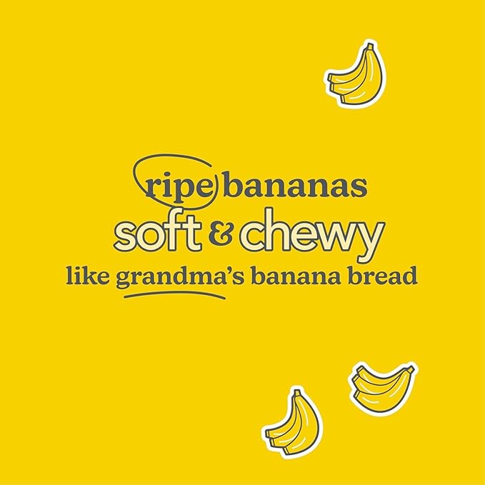Love + Chew Superfood Soft Baked Cookies, Banana Bread Flavor, Plant Based Cookie Made With Almonds, Chia Seeds, & Bananas for Kids and Adults, Vegan Snacks, Gluten Free, Paleo, Non GMO, 10 Pack