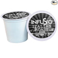 InfuSio Coffee Pods 96 Count Italian Roast Dark Roast Single serve Coffee pods for Keurig K Cups Brewers - InfuSio Premium Roasted Keurig 2.0 Compatible