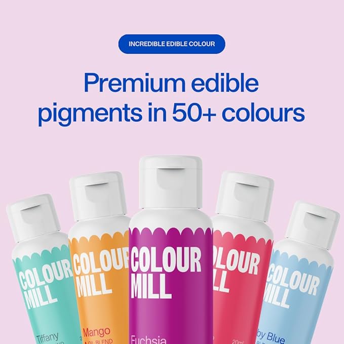 Colour Mill Oil-Based Food Coloring, 20 Milliliters Fuchsia (0.68 Fl Oz)
