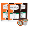 Fresh Roasted Coffee, Organic Mexican | Mold & Myco 3rd Party Tested, USDA Organic, Kosher | Medium Roast 72 Pods for K Cup Brewers