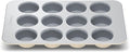 Caraway Non-Stick Ceramic 12-Cup Muffin Pan - Naturally Slick Ceramic Coating - Non-Toxic, PTFE & PFOA Free - Perfect for Cupcakes, Muffins, and More - Cream