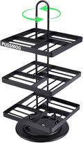 12 Flavor Pod Holder for Ninja Thirsti Pods , 360° Rotating Storage Rack for Ninja Thirsties Drink System,Flavor Pods Storage Holder Fits for Ninja Thirsti Soda Maker WC2002
