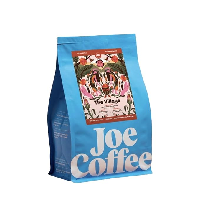 The Village - Roasted by Joe Coffee Company - Whole Bean Coffee - 12 Ounce Bag