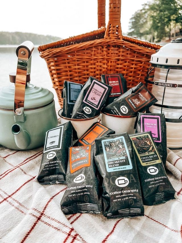 Coffee Beanery Sea Salt Caramel Flavored Coffee - 1.75oz Try-Me-Coffee-Sampler