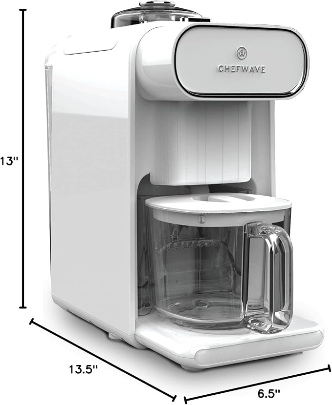 ChefWave Milkmade Non-Dairy Milk Maker with Intermix Hand Blender & Milk Frother (3 Items)