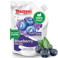 Mazzoni Blueberry Puree, 100% Pure Blueberries, Just Fruit, No Sugar Added, 2.2 lbs (35.2 oz) RMixer for Cocktails, Drinks, Smoothies. Convenient Pouch, Made in Italy