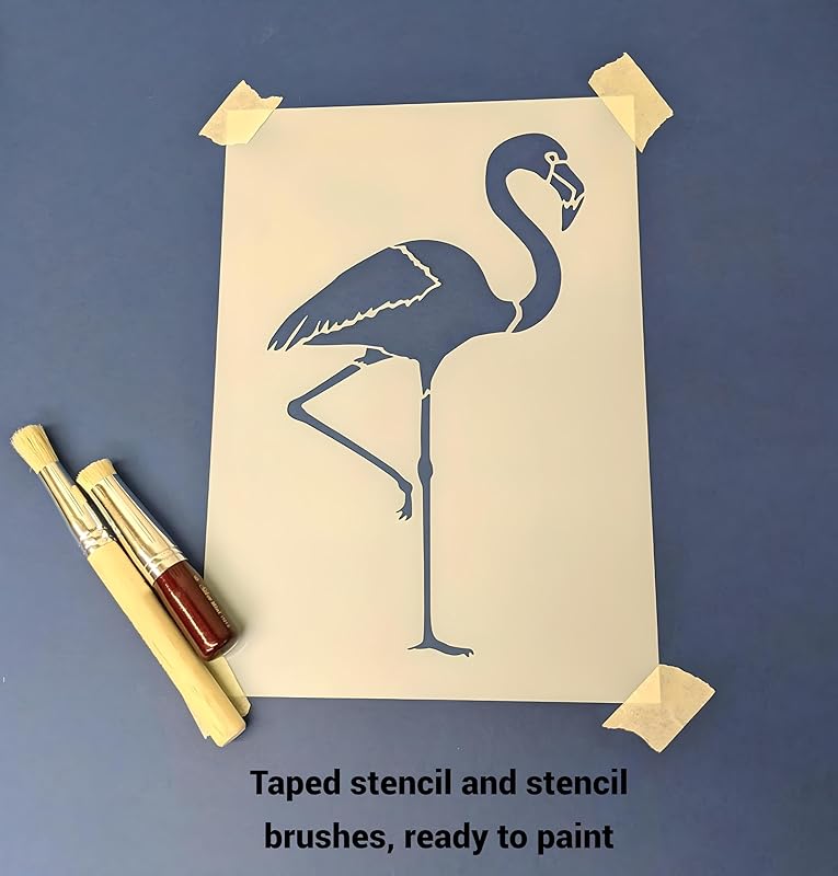 Rosemaling Pattern 3 & 4 Mini Stencils - Reusable Mylar Templates for DIY Crafts, Wood Signs, Walls & Fabric - Nordic Folk Art Painting & Scandinavian Designs - The Artful Stencil