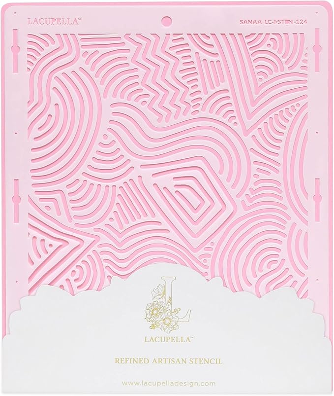 Large and Tall Cake Decorating Stencil (SANAA)