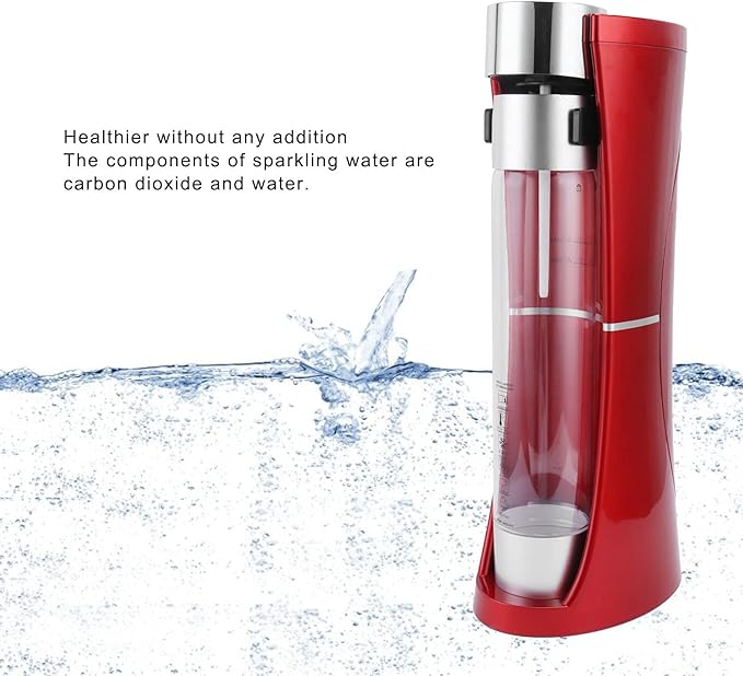 Topyond Soda Machine, Intelligent Water Carbonator, Fast Portable Sparkling Water Maker, Cocktail Maker Machine, for Coffee Shop and Home Use
