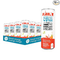 BUBBL'R blood orange mango mingl'r, Antioxidant Sparkling Water with Natural Caffeine, 0g Sugar, Gluten Free, All Natural Flavors, 12 Fl Oz Cans, 12 Count