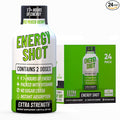 B12 Mixed Berry Extra Strength Energy Shot 24 pk – 260mg Natural Caffeine B12 B6 – Energy & Vitality Support – 2 Servings Sugar Free Zero Calorie Green Tea B-Vitamins Electrolytes Vegan – 1.93 fl oz