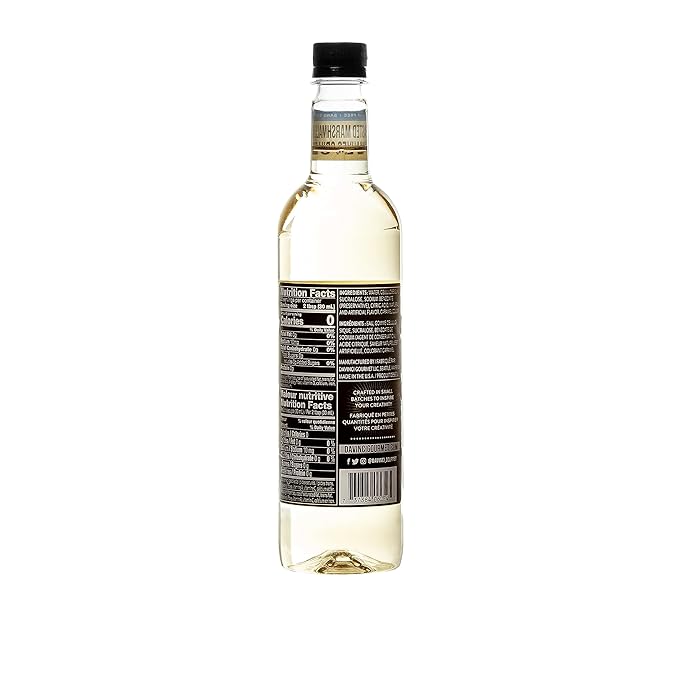 DaVinci Gourmet Sugar-Free Toasted Marshmallow Syrup, 25.4 Fluid Ounces (Pack of 1)