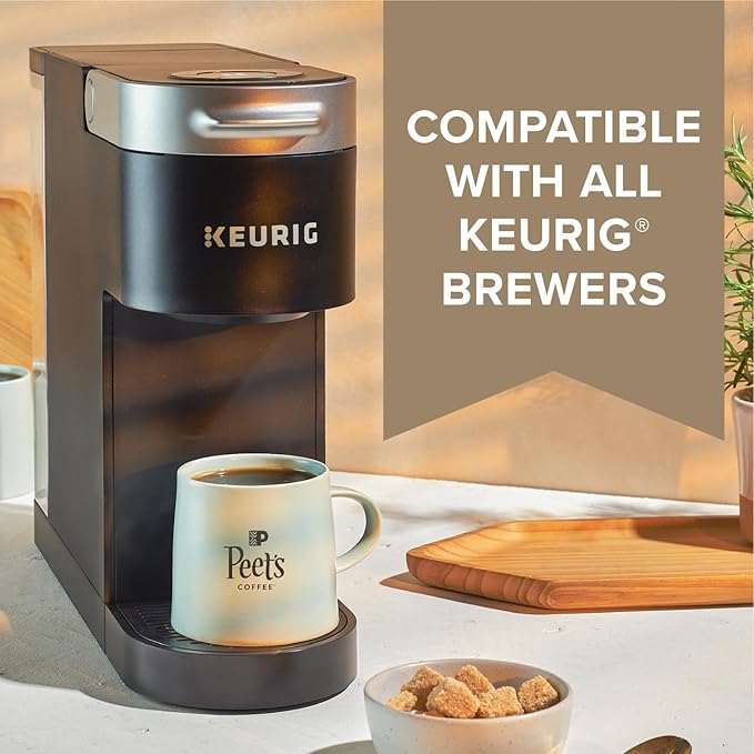 Peet's Coffee, Light Roast K-Cup Coffee Pods for Keurig Coffee Machines - Sun Catcher, 10 Count (1 Box of 10 K Cups)