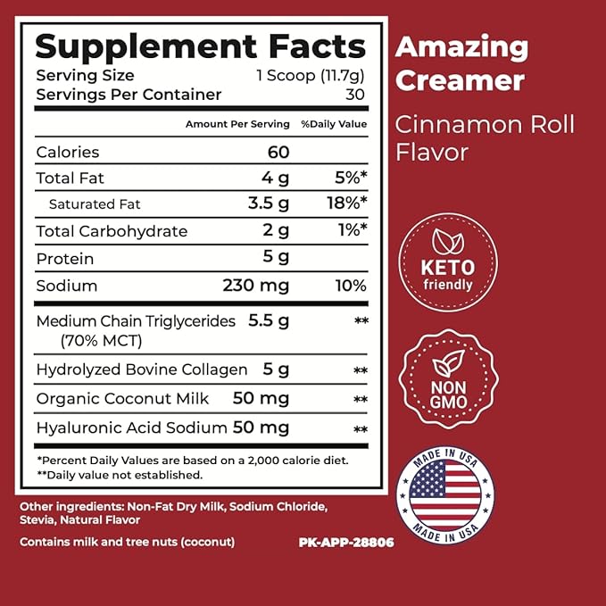 Amazing Creamer - Cinnamon Roll