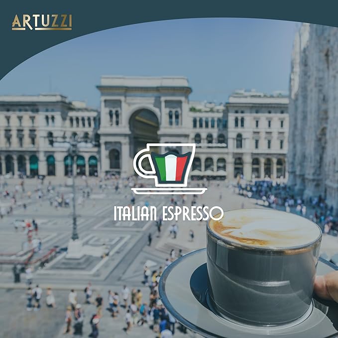 Artuzzi 120ct Compatible Nespresso Pods for Nespresso Originalline I Ristretto Firenze Coffee Capsules I Aluminum & Recyclable Coffee I Italian Dark Roast