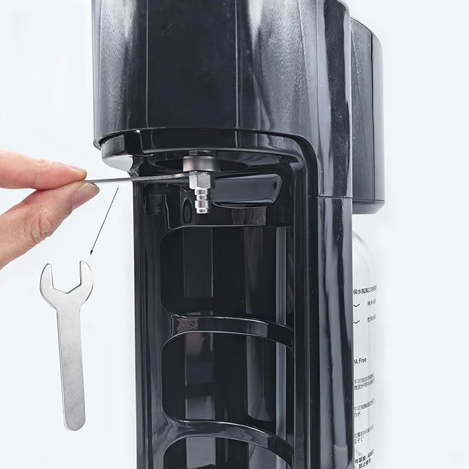 Carbon Dioxide Filling Adapter 8mm Male Quick Disconnect TR21-4 for Soda Water Machine Sparkling Water Maker External CO2 Tank