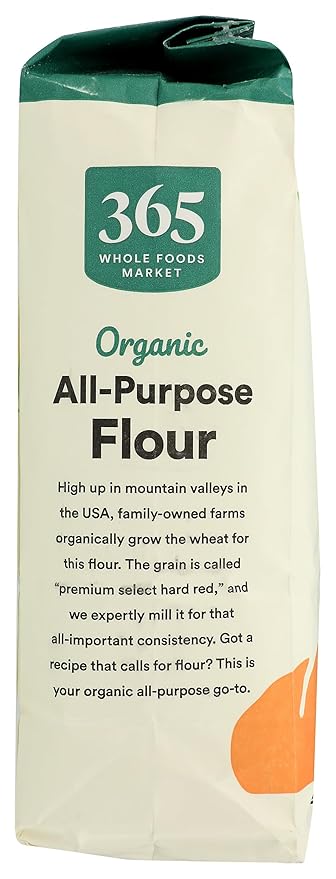 365 by Whole Foods Market, Organic All Purpose Flour, 80 Ounce