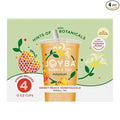 JOYBA Botanicals Sweet Peach Honeysuckle Bubble Tea, 4 Pack, 12 fl. oz. Cups
