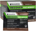 BODi Recover Whey Protein Powder Blend– Post-Workout Chocolate Whey Supplement for Muscle Recovery with 20g Protein, BCAAs, Pomegranate Extract - Fast Recovery - 18 Serving Packets